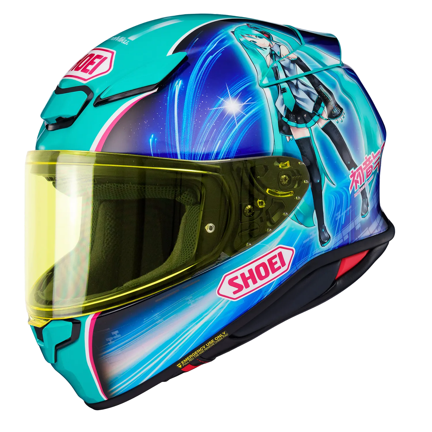 Shoei NXR2 Hatsune MIKU TC-4
