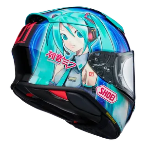 Shoei NXR2 Hatsune MIKU TC-4