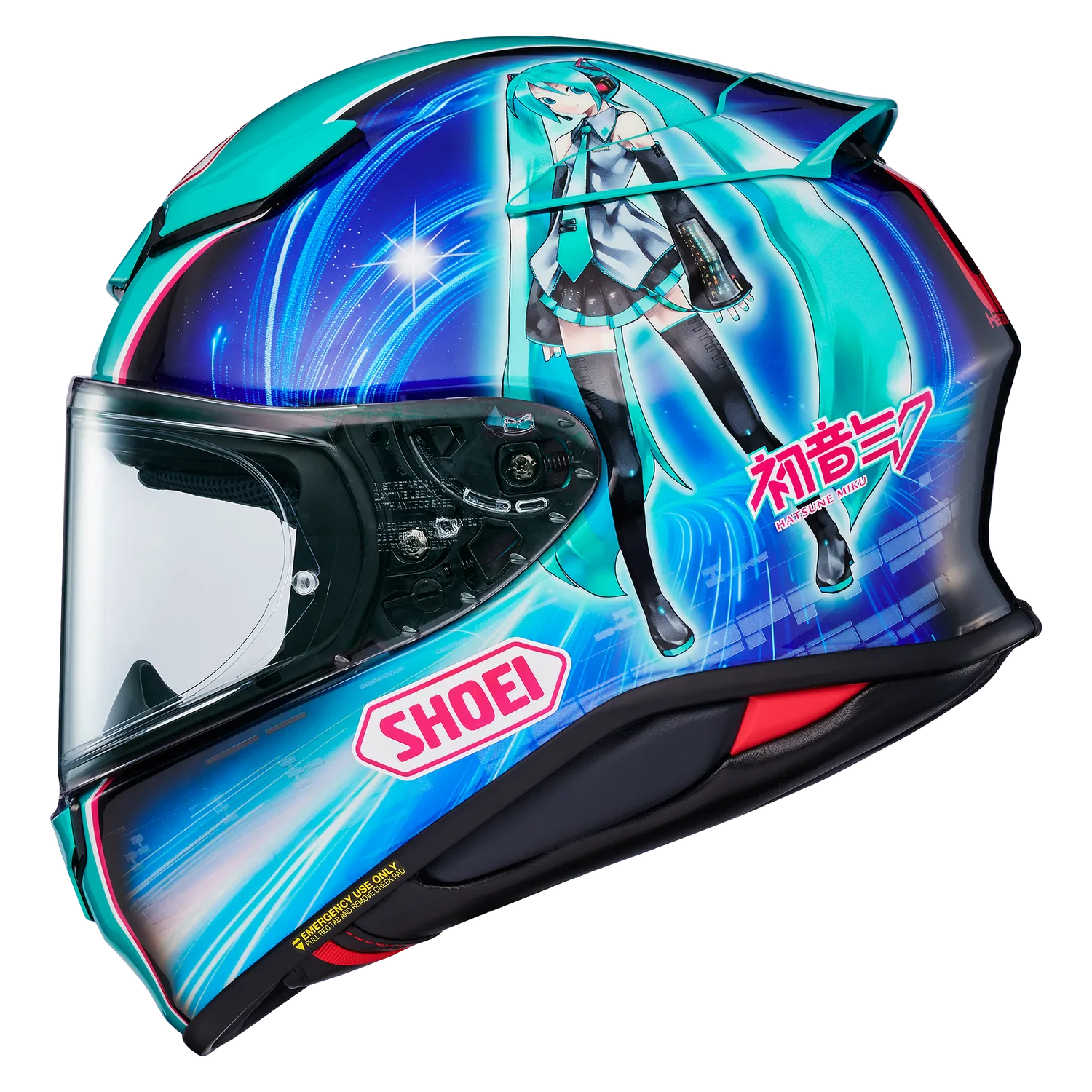 Shoei NXR2 Hatsune MIKU TC-4