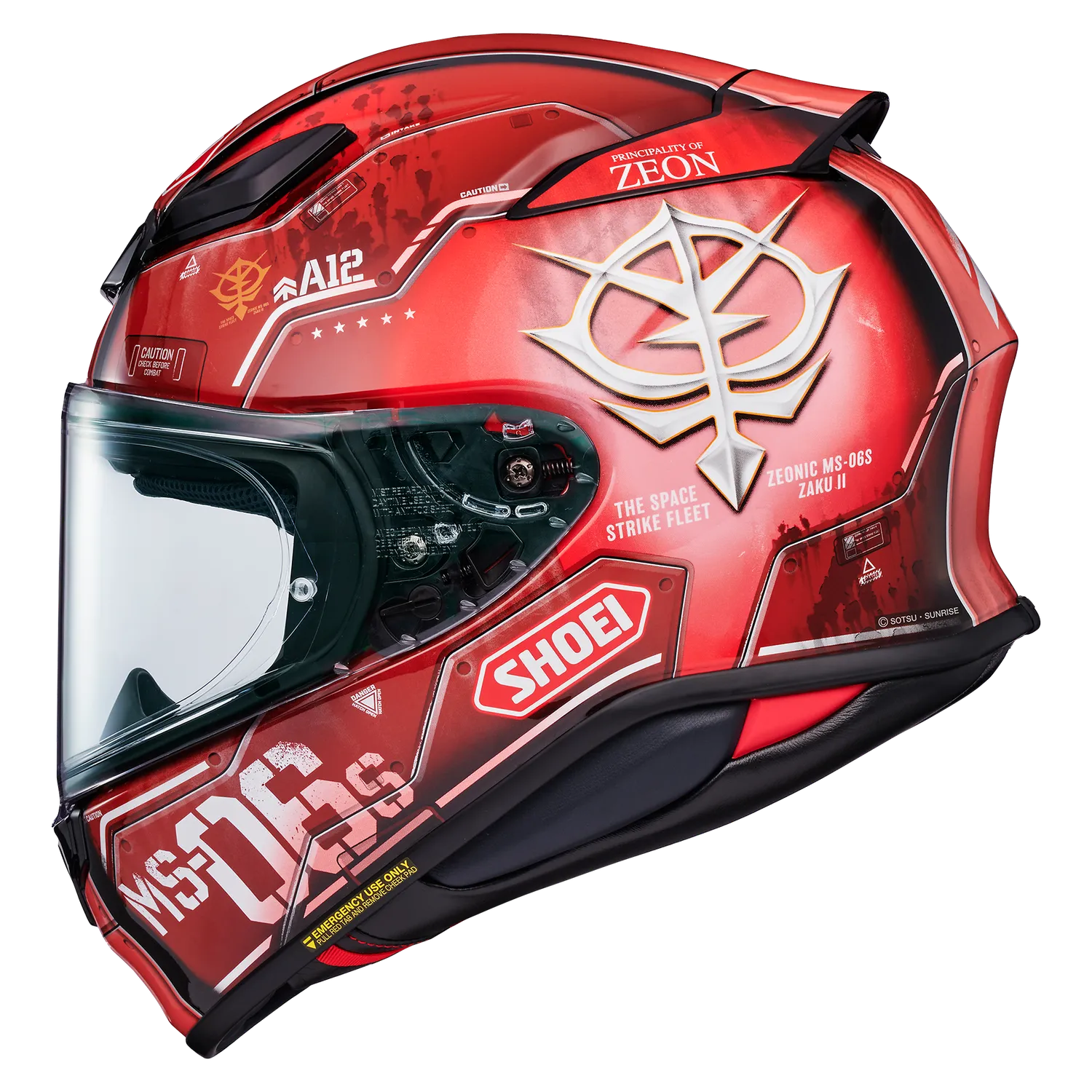 Shoei NXR2 Char's Zaku II TC-1
