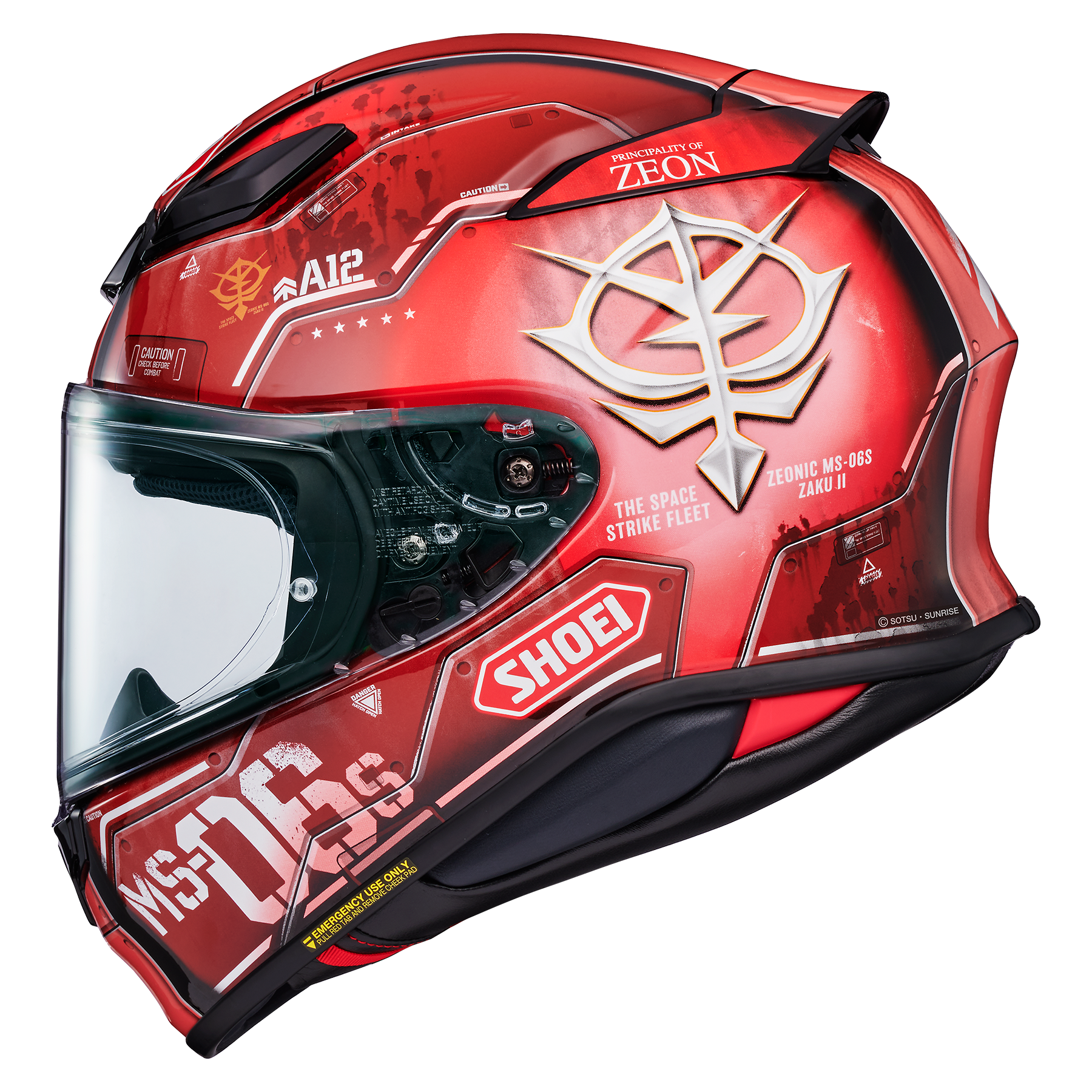 Shoei NXR2 Char's Zaku II TC-1