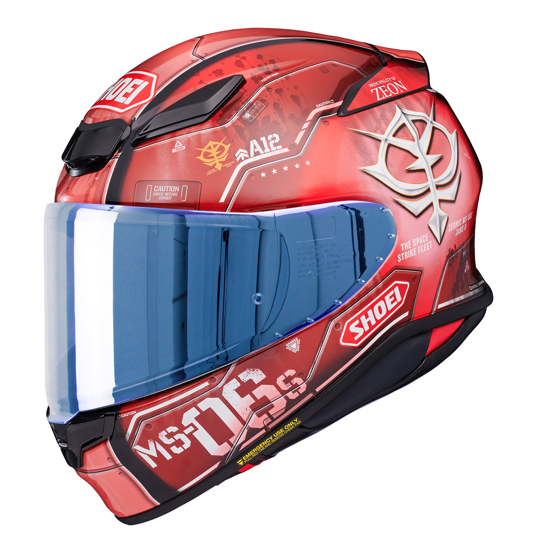 Shoei NXR2 Char's Zaku II TC-1