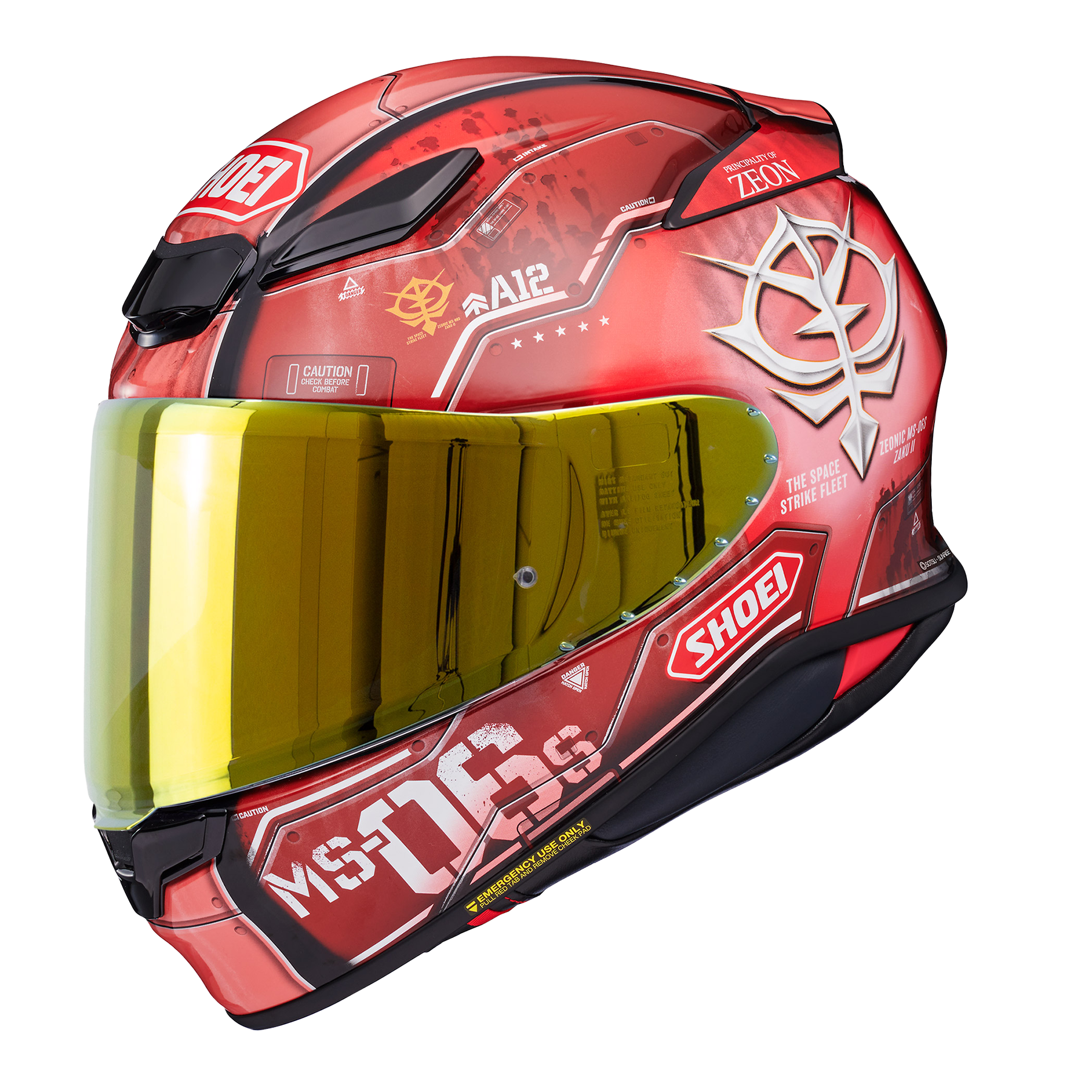 Shoei NXR2 Char's Zaku II TC-1
