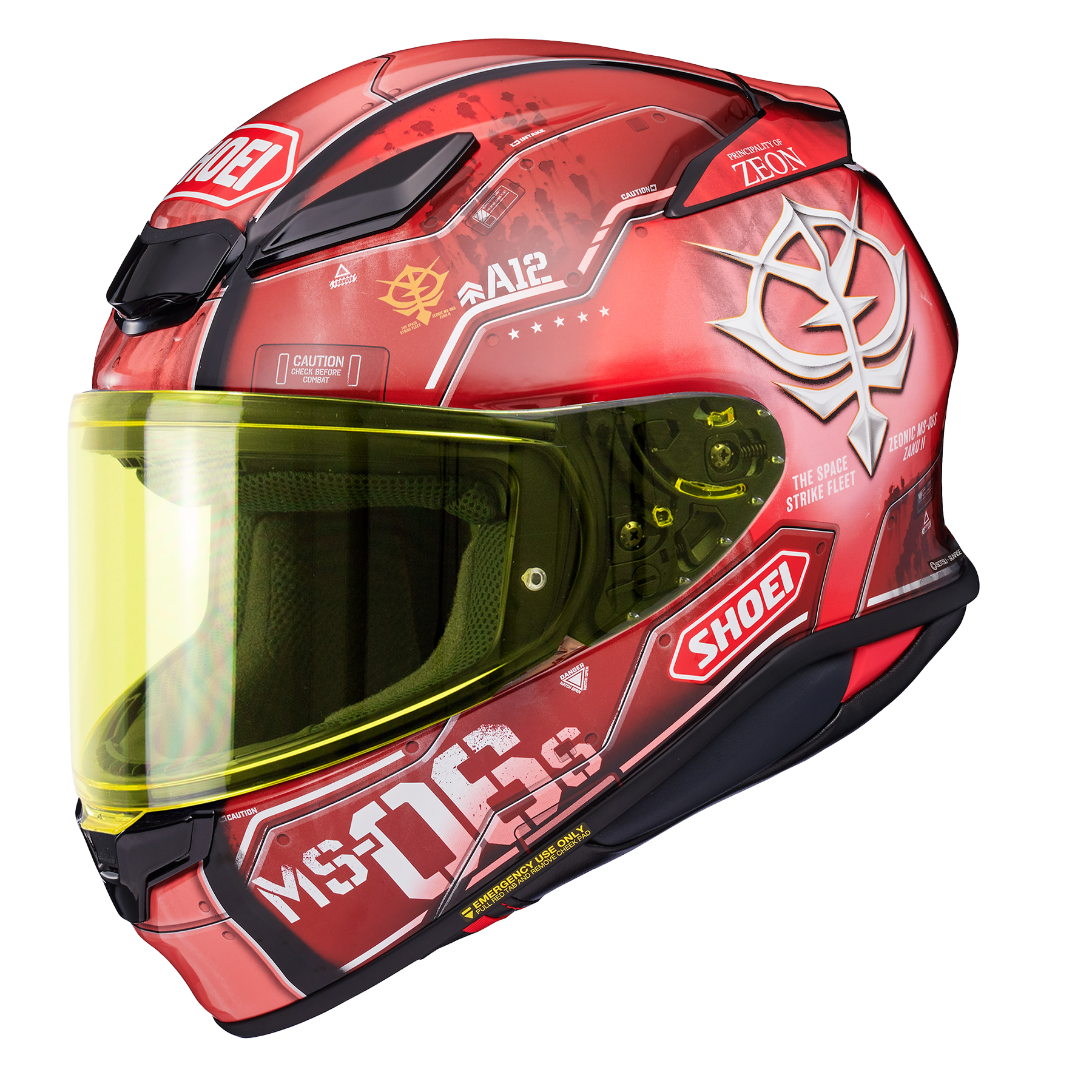 Shoei NXR2 Char's Zaku II TC-1