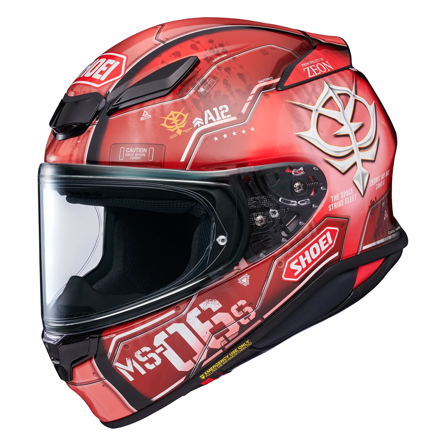 Shoei NXR2 Char's Zaku II TC-1