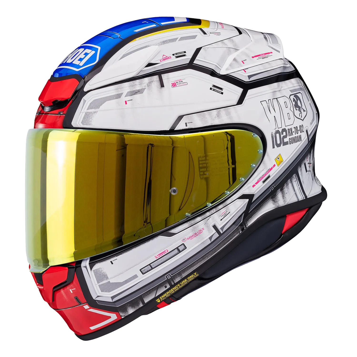 Shoei NXR2 Gundam TC-10