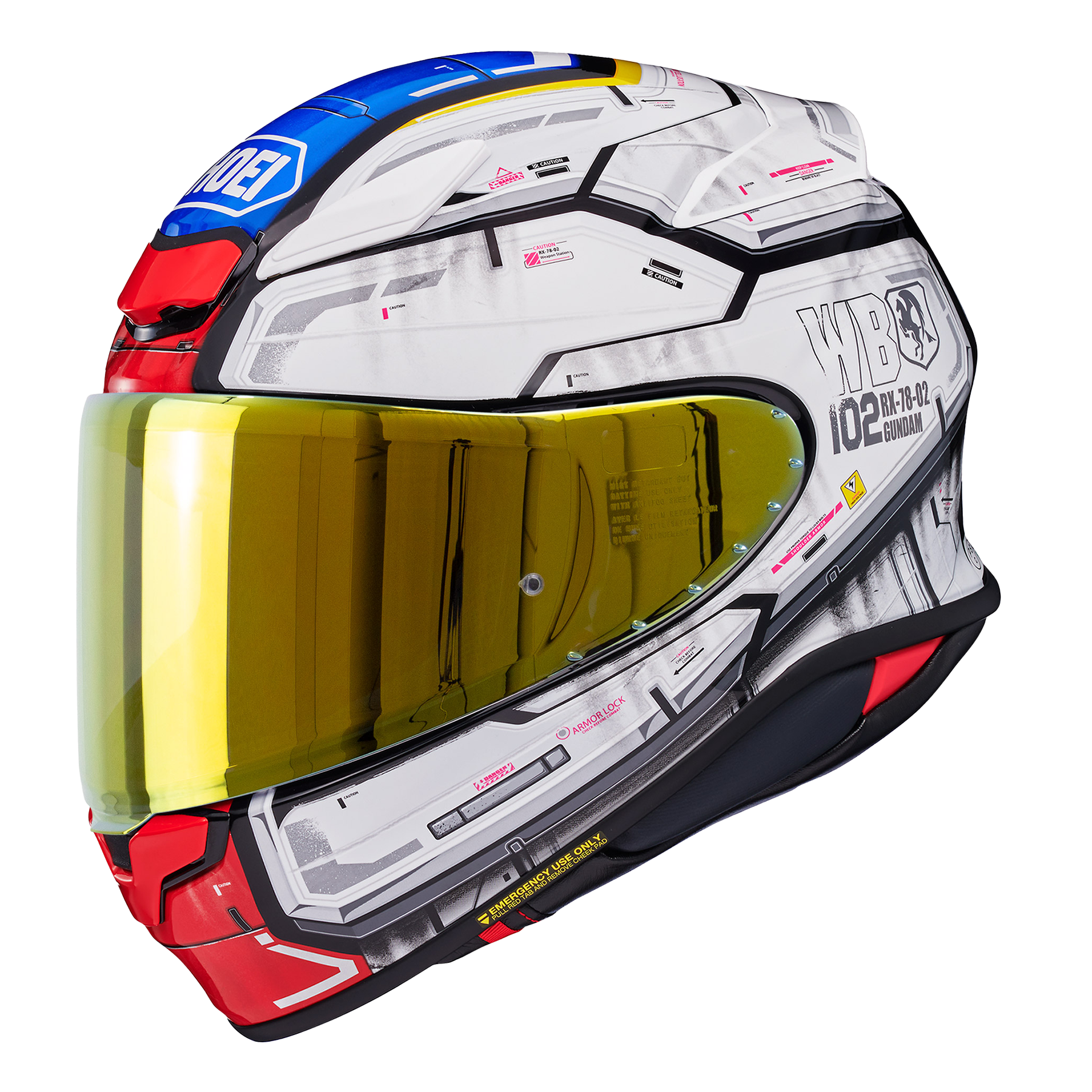 Shoei NXR2 Gundam TC-10