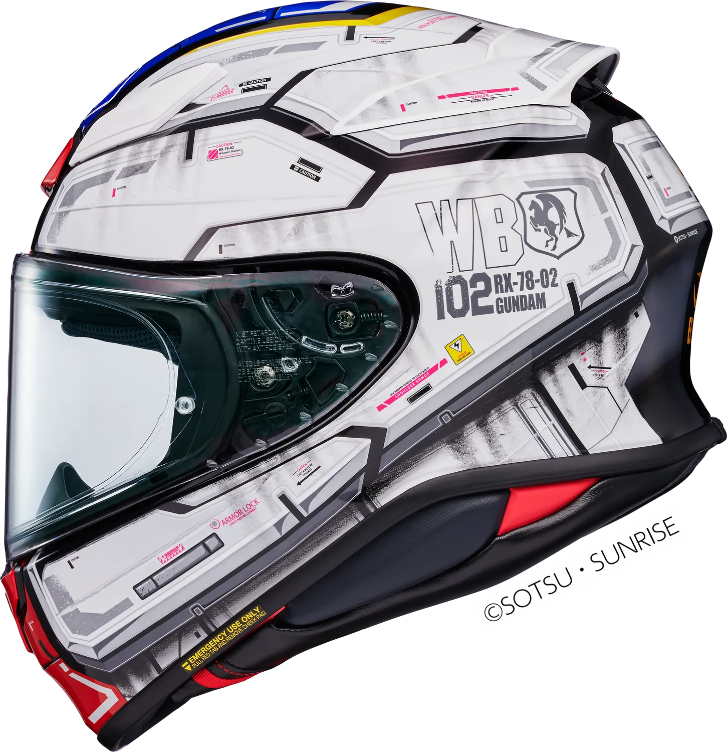 Shoei NXR2 Gundam TC-10