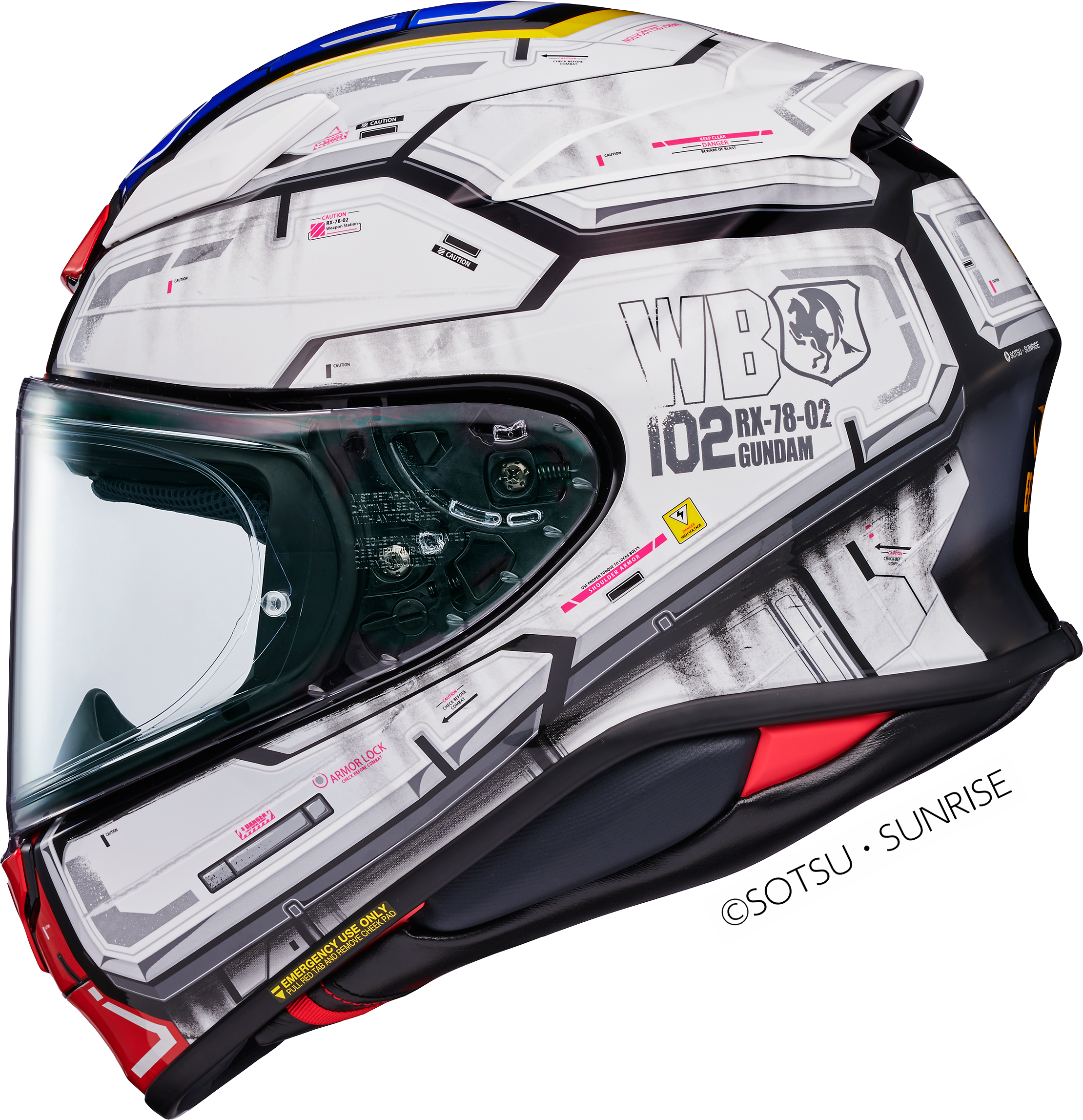 Shoei NXR2 Gundam TC-10