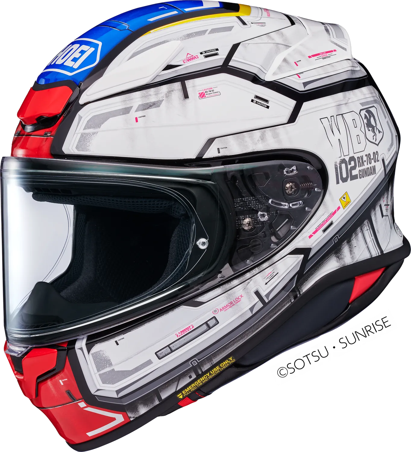 Shoei NXR2 Gundam TC-10