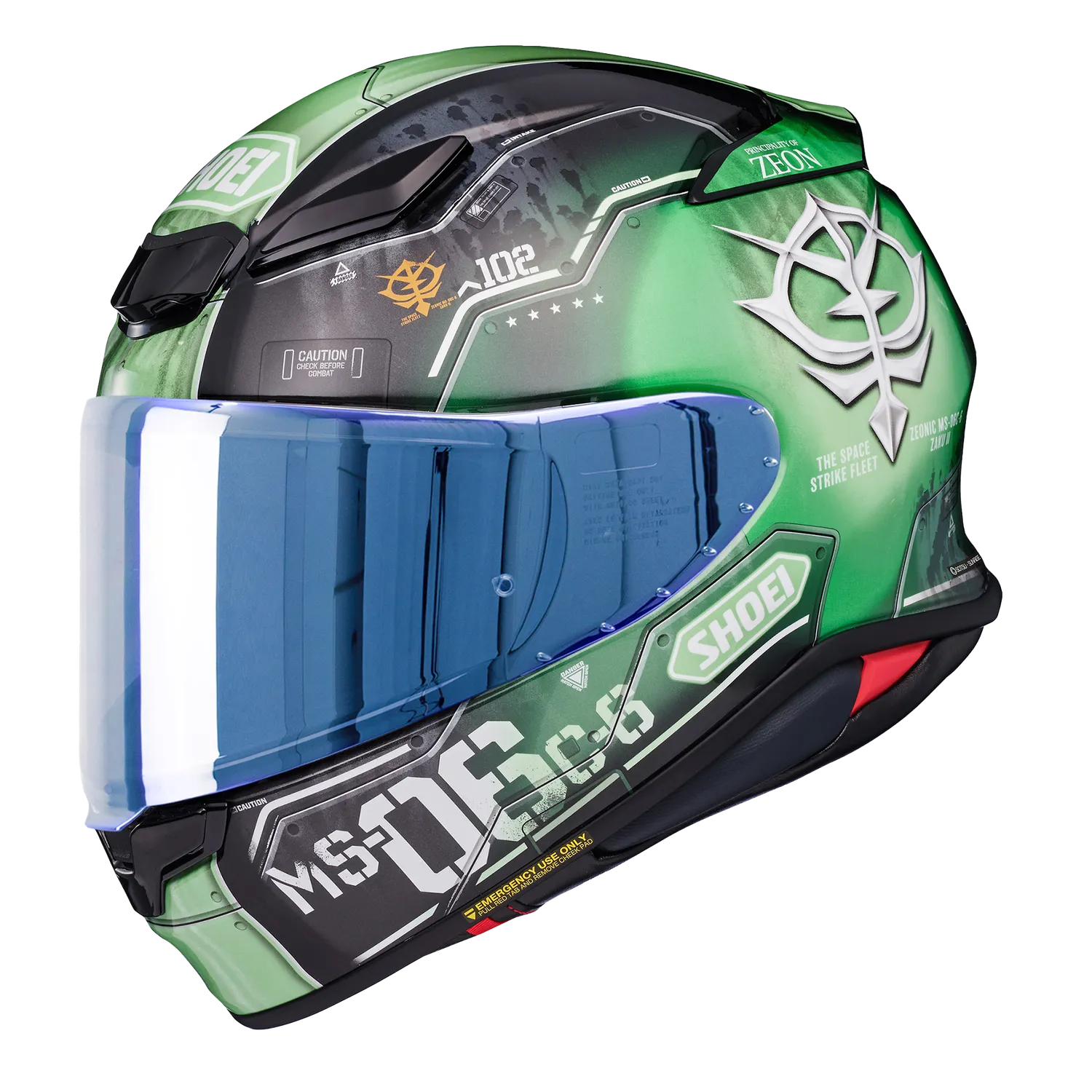 Shoei NXR2 Zaku II TC-4