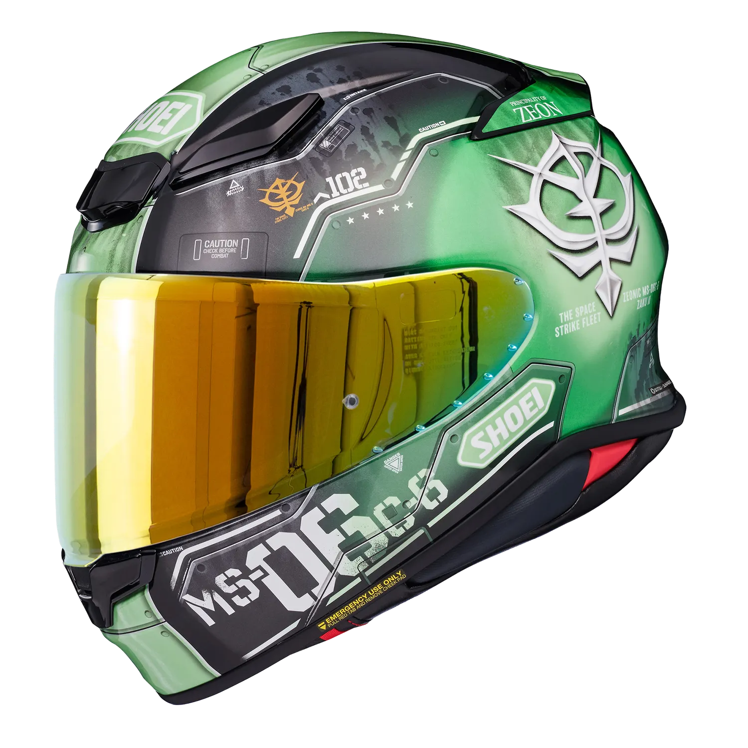 Shoei NXR2 Zaku II TC-4