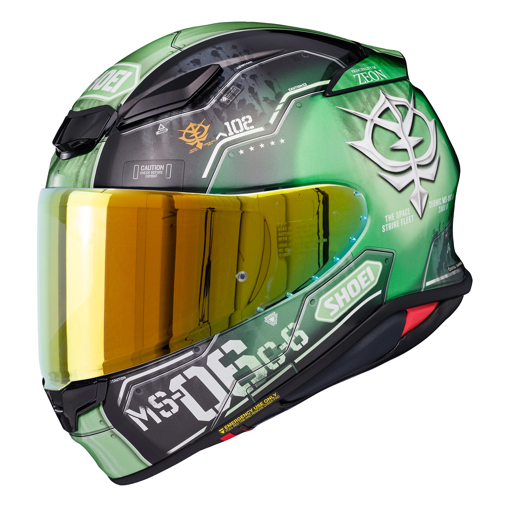 Shoei NXR2 Zaku II TC-4
