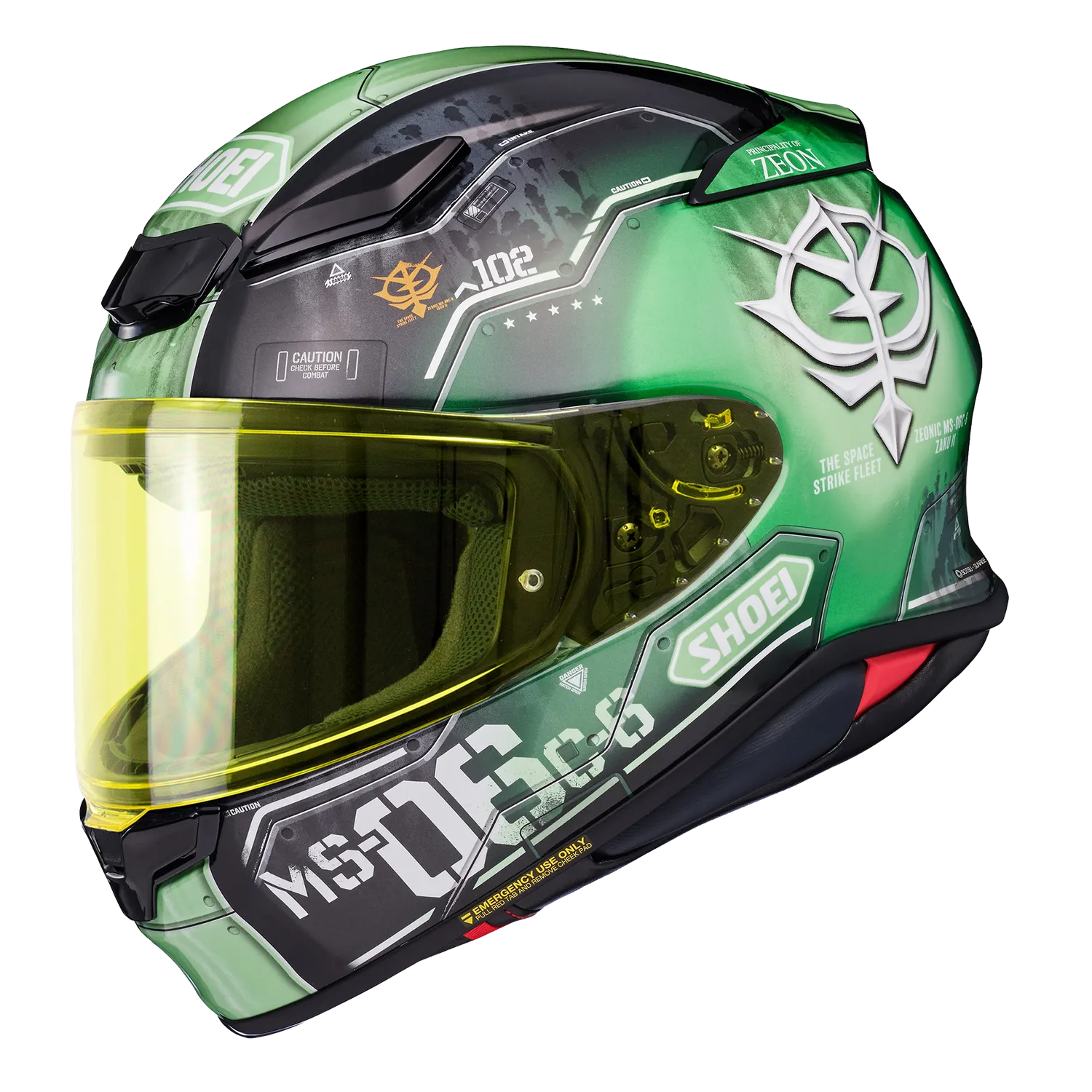 Shoei NXR2 Zaku II TC-4