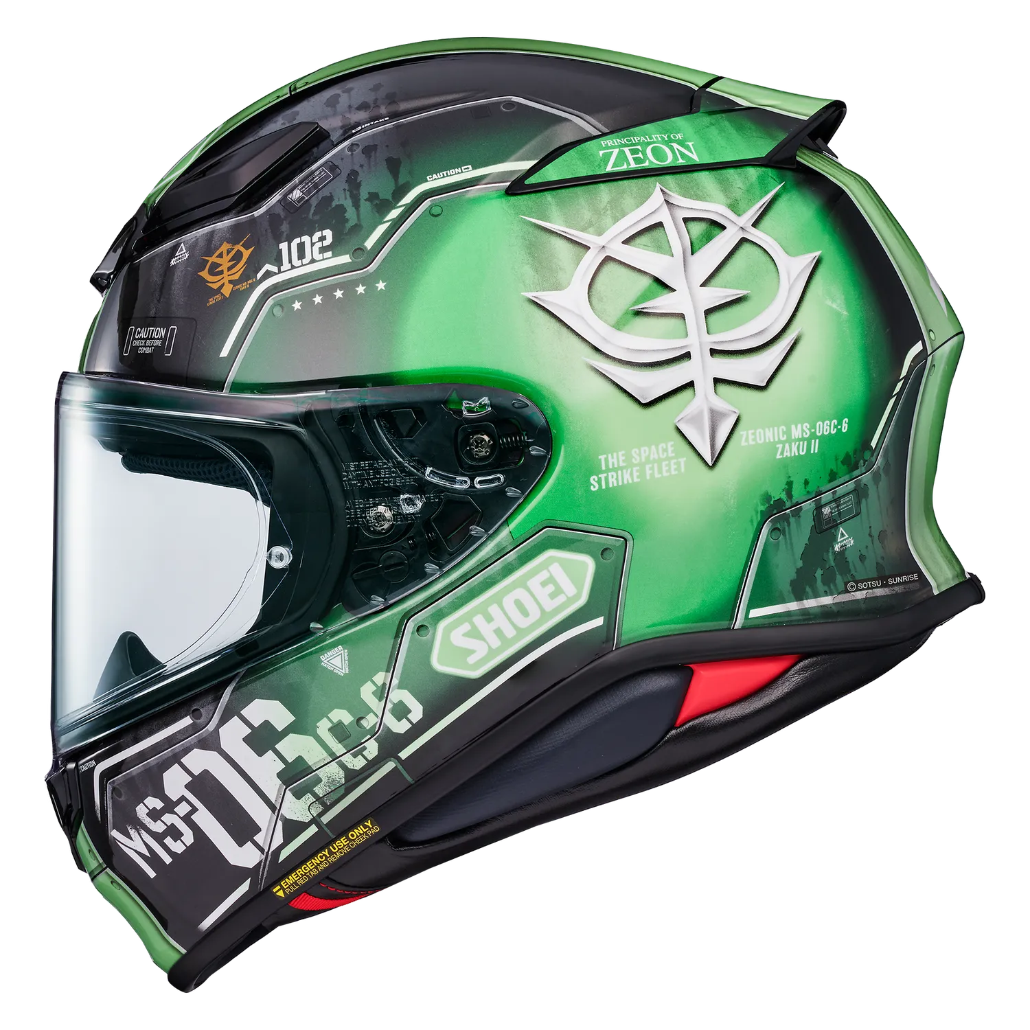 Shoei NXR2 Zaku II TC-4