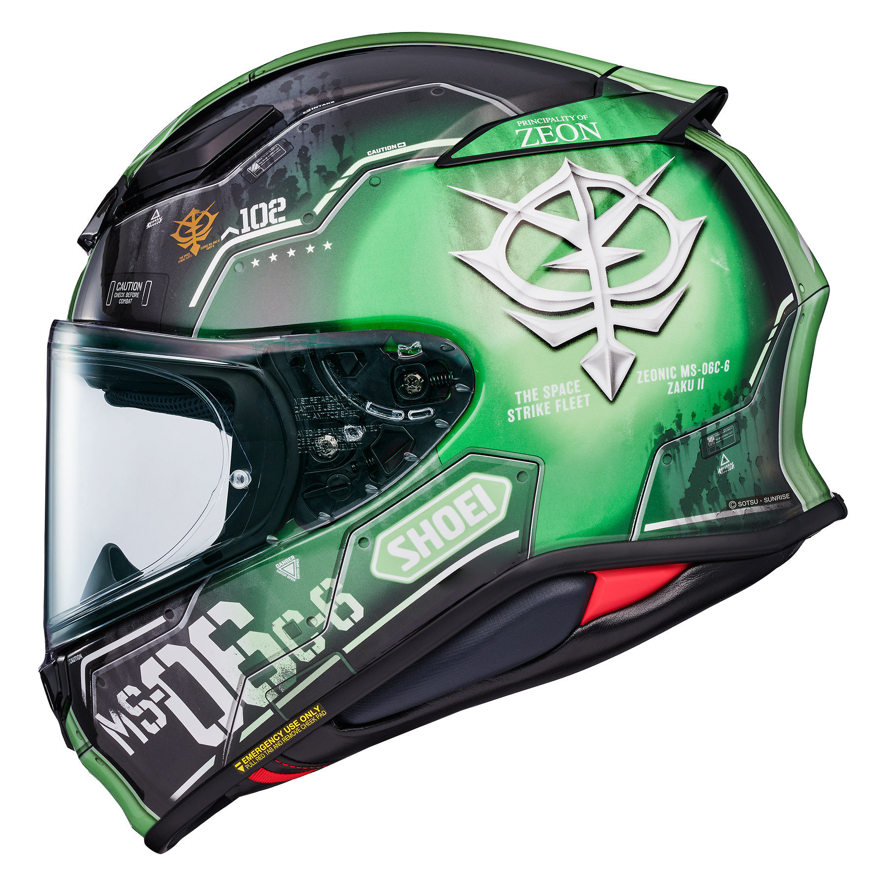 Shoei NXR2 Zaku II TC-4