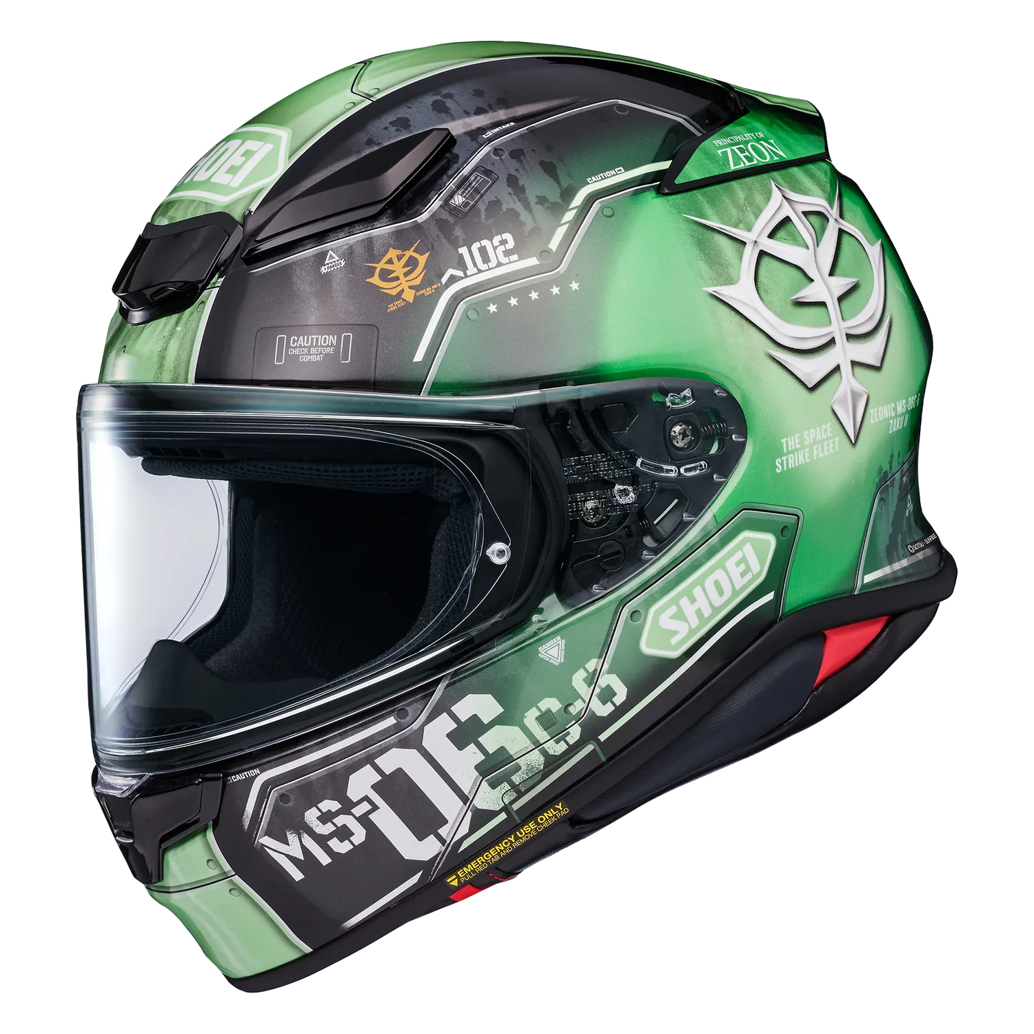 Shoei NXR2 Zaku II TC-4