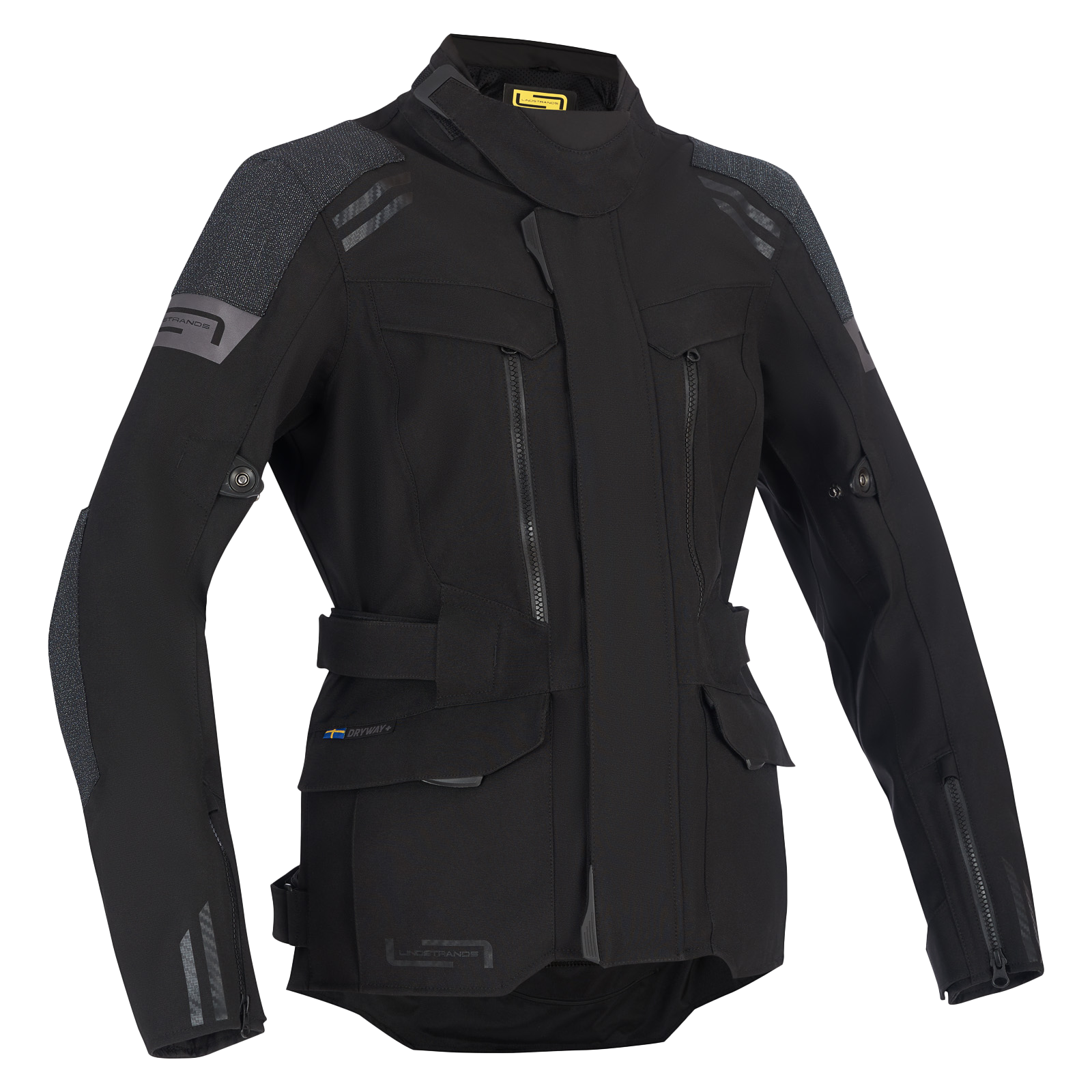 Lindstrands Textiljacka Storbo Woman Svart 