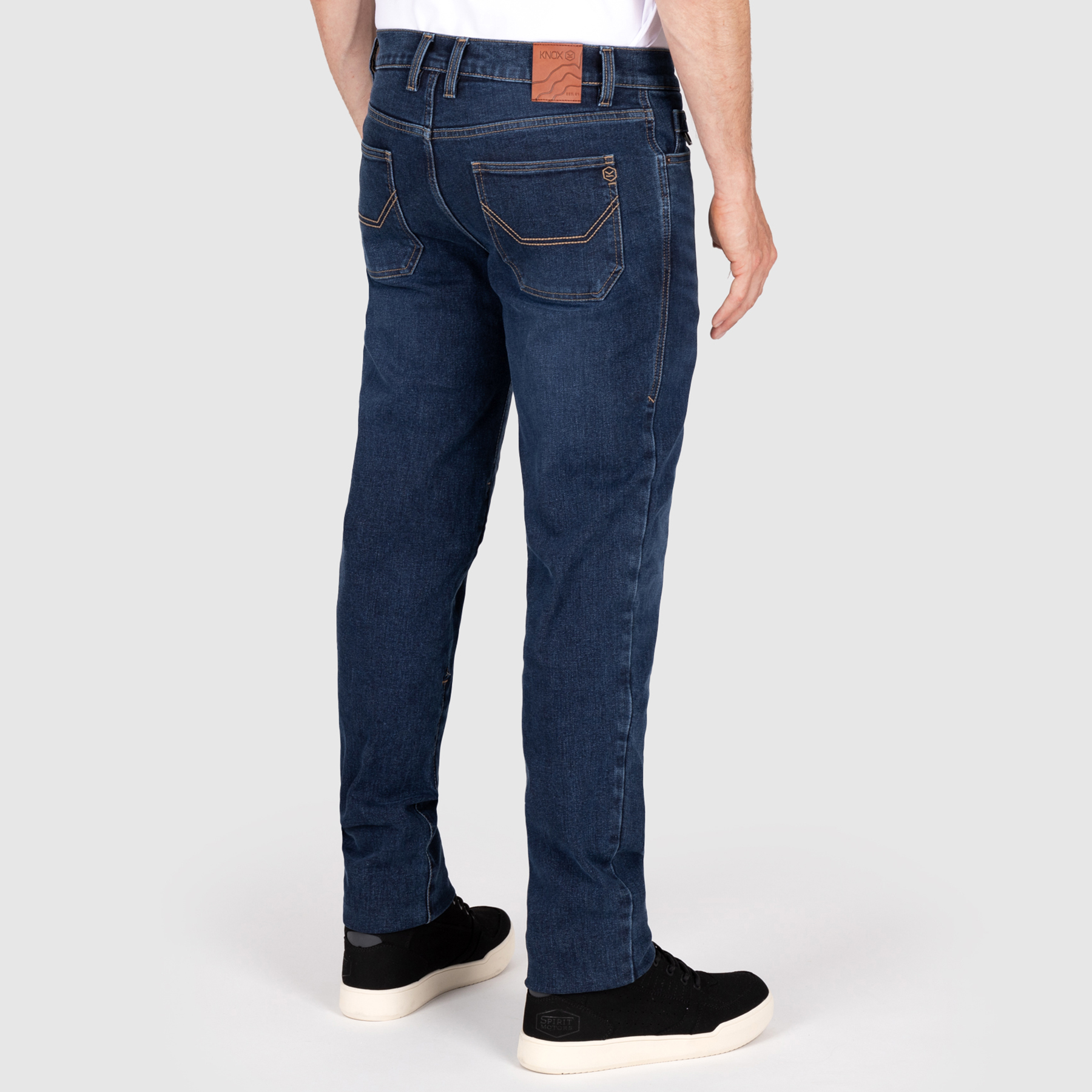 Jeans Knox Kirkstone Straight Herr Blå