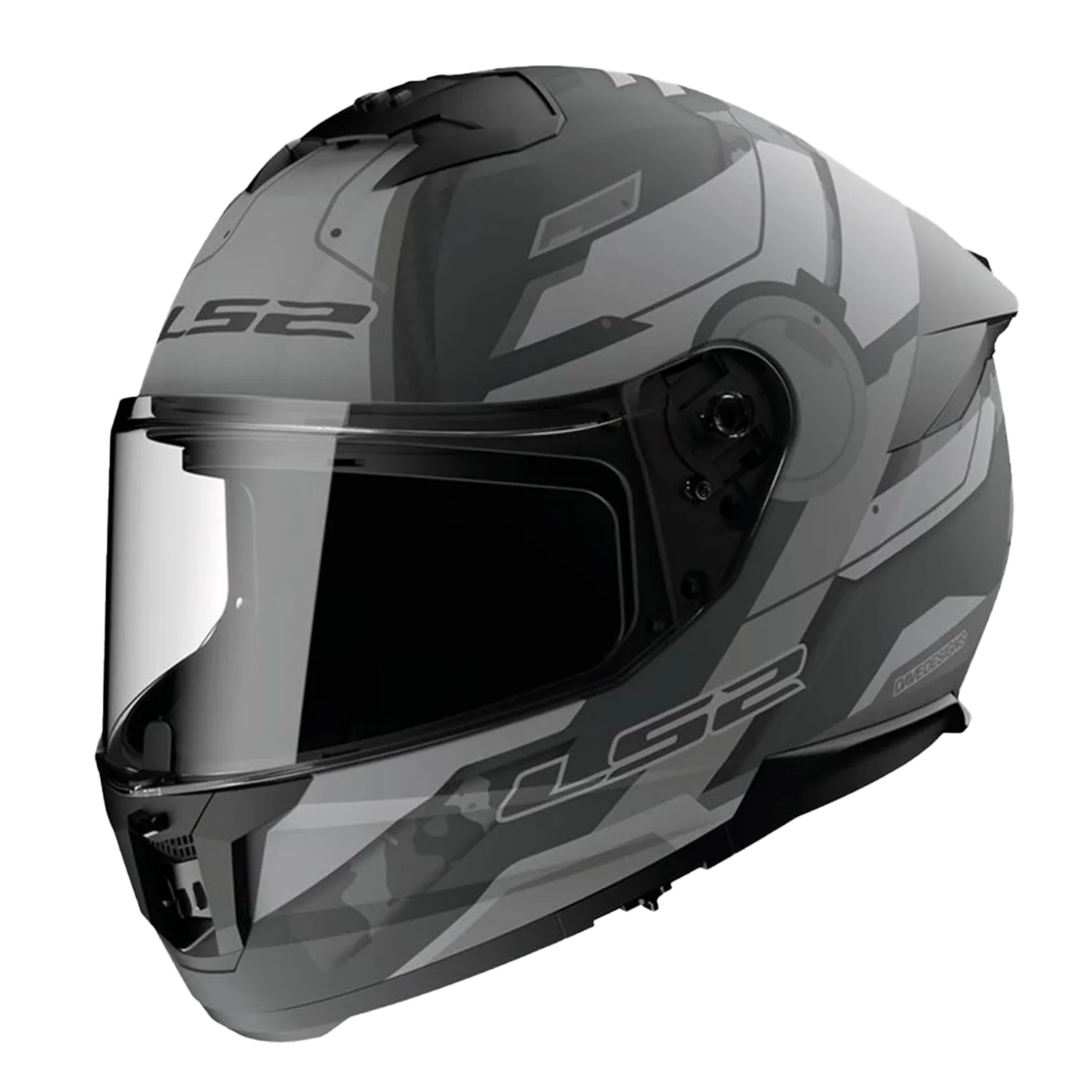 LS2 FF808 Stream II Shadow Matt Titangrå