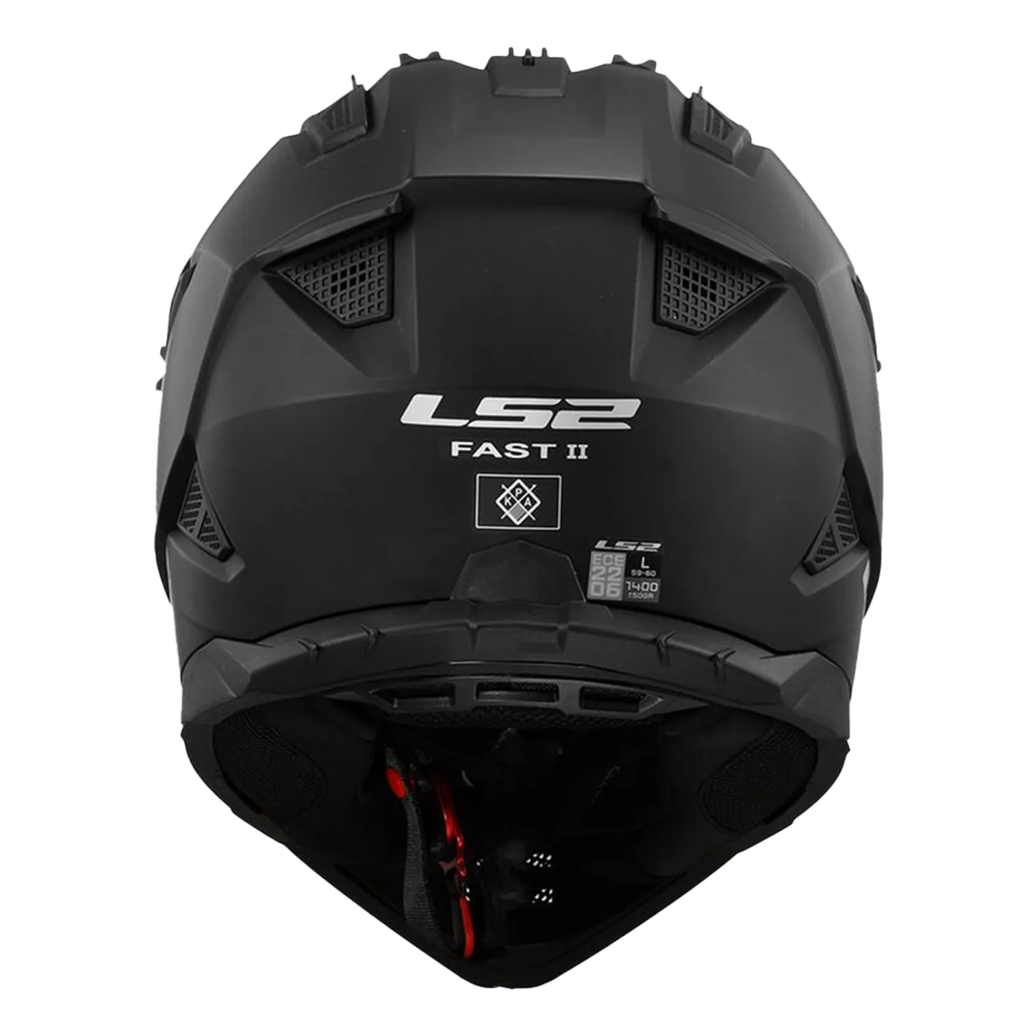 LS2 MX708 Fast II Mattsvart