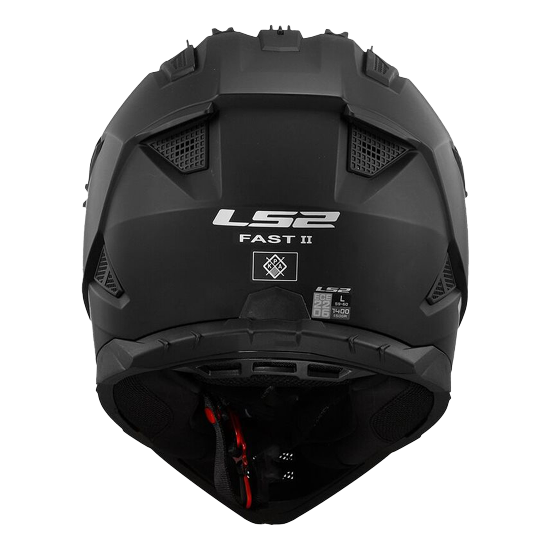 LS2 MX708 Fast II Mattsvart