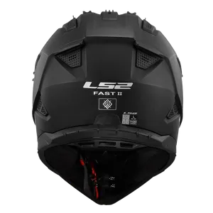 LS2 MX708 Fast II Mattsvart