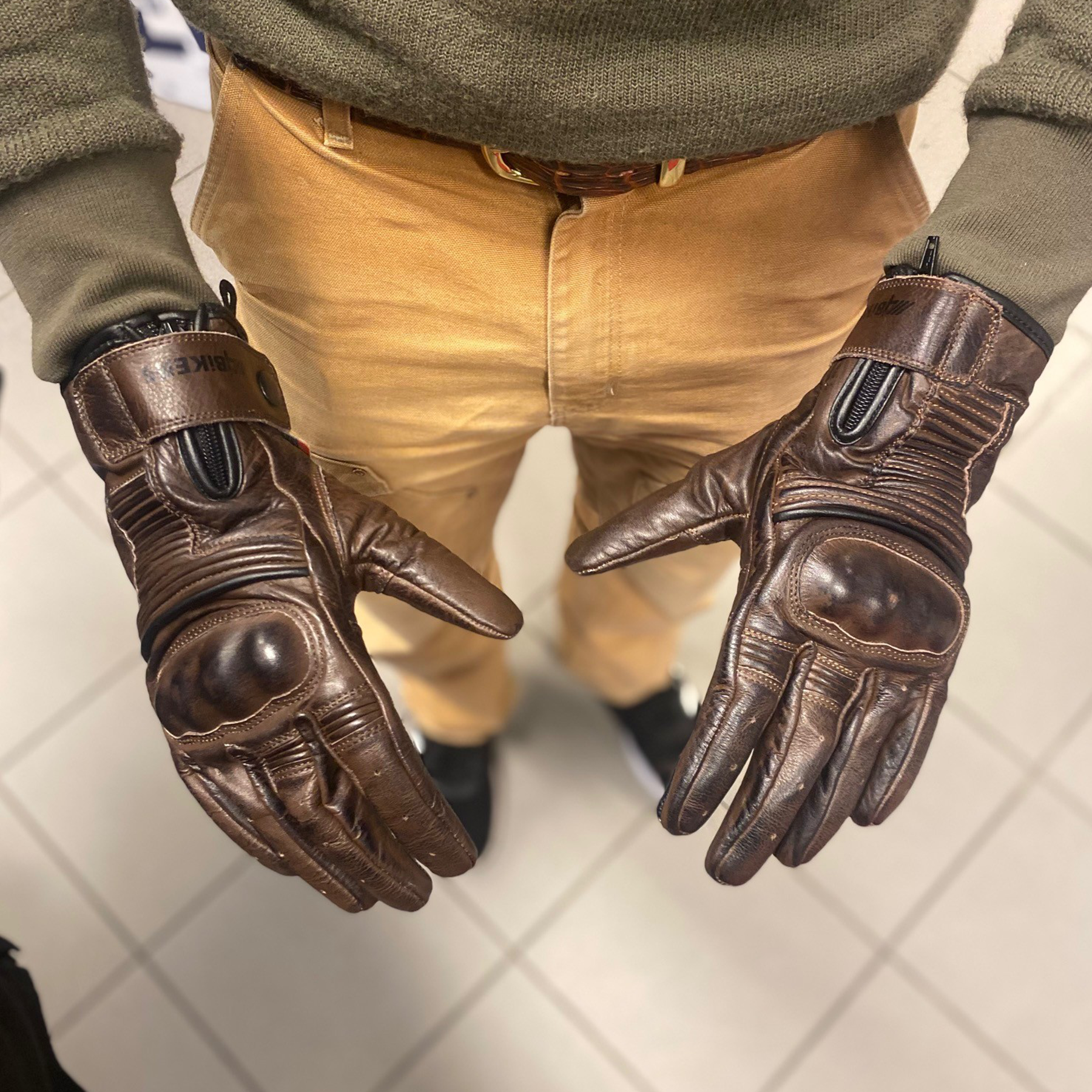 4Bikers Scrambler Brun