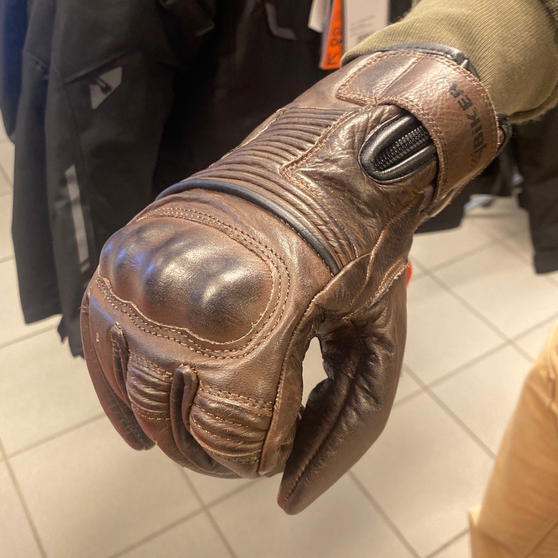 4Bikers Scrambler Brun