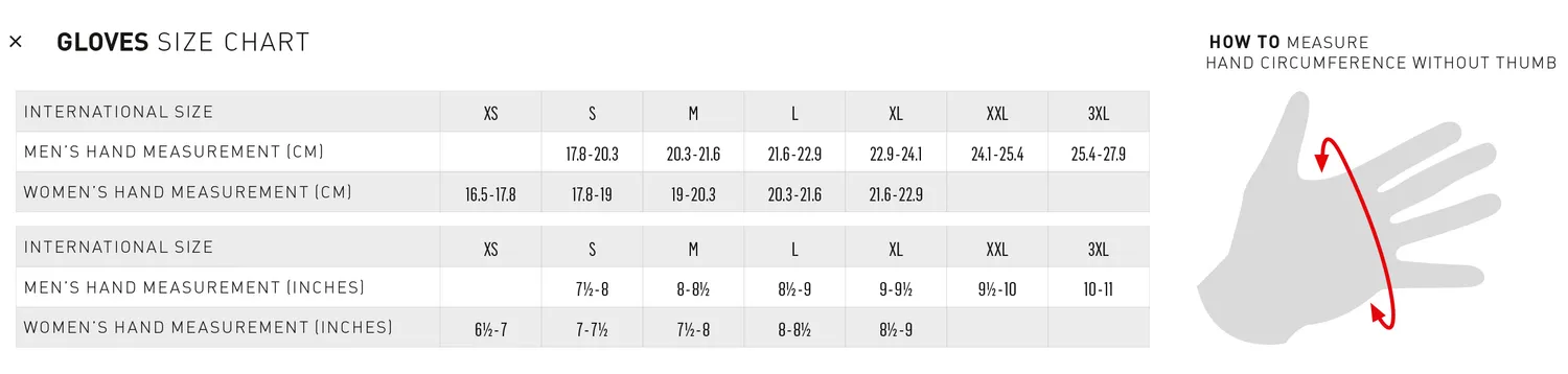 Alpinestars Handske SR-3 v2 Drystar Svart 