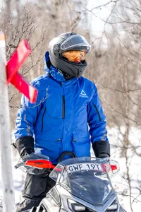 AMOQ Quantum Flip-up hjälm med elvisir, svart