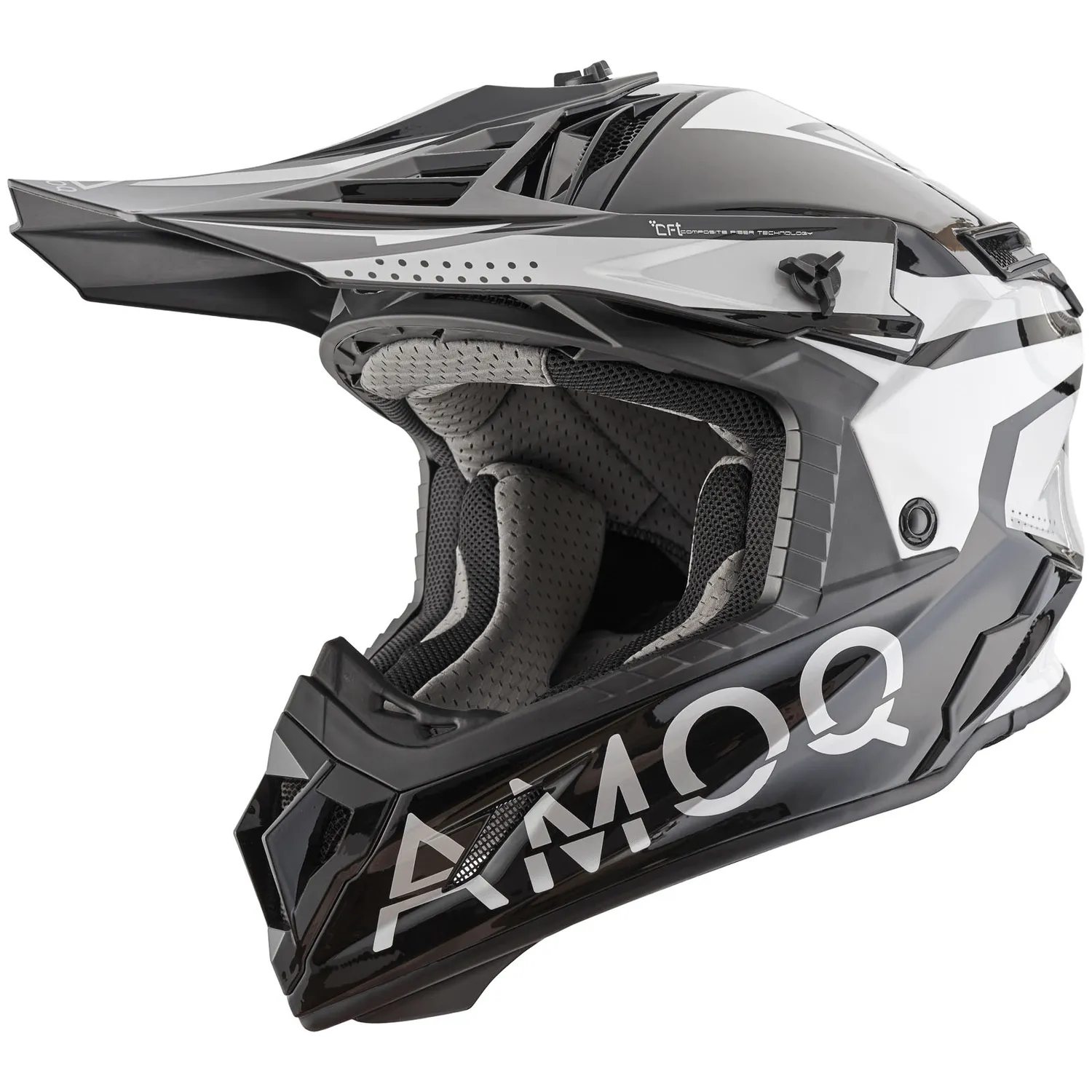 AMOQ Friction Mips Hjälm Svart/Grå