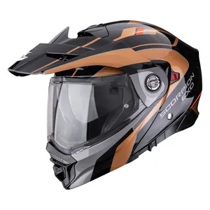 SCORPION Helmet ADX-2 KAMPS Black-Copper