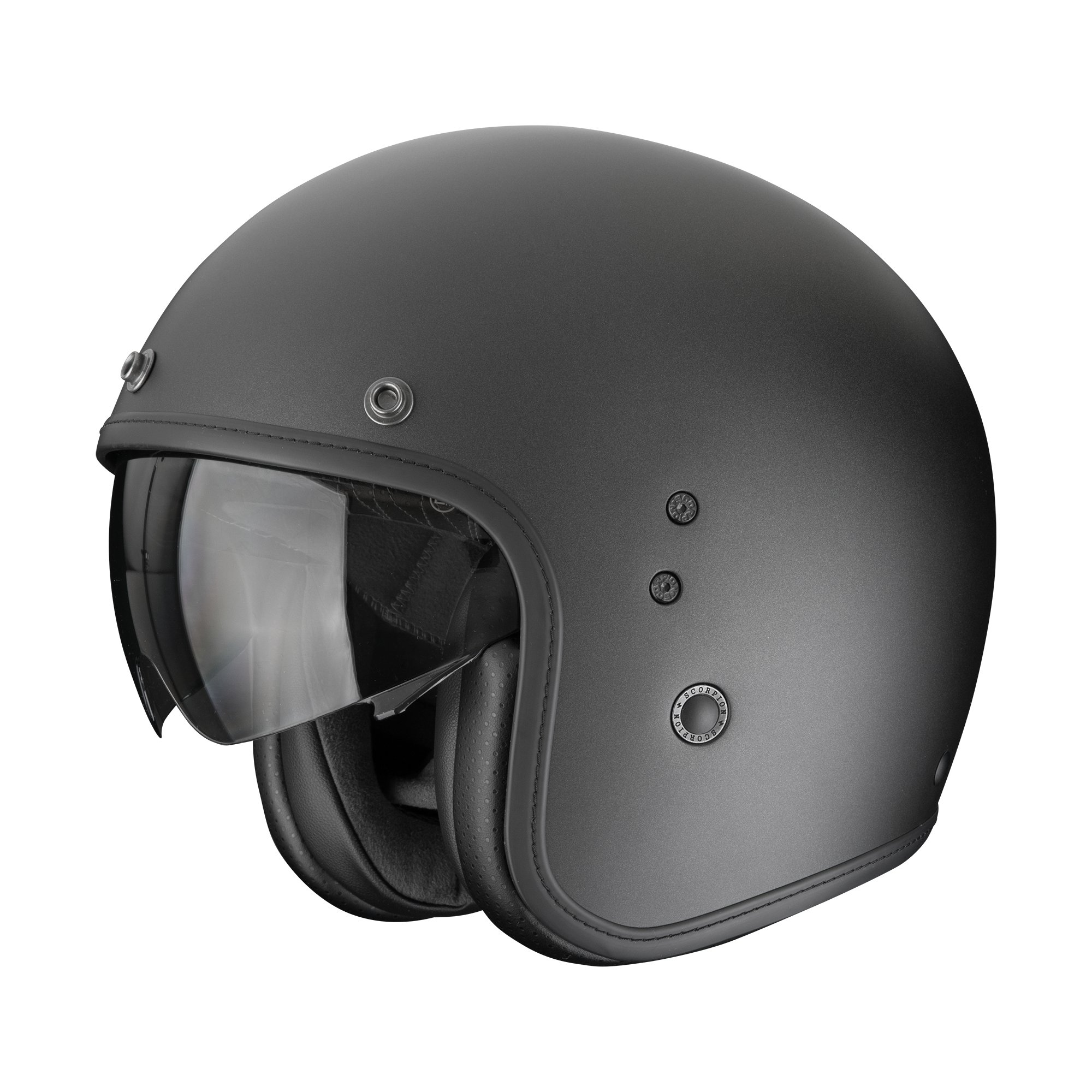 SCORPION Helmet BELFAST EVO Matt Pearl Black