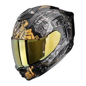 SCORPION Helmet EXO-1500 AIR APUS Black-Grey-Gold