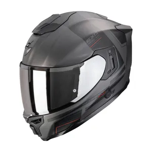 SCORPION Helmet EXO-1500 AIR DUAL Matt Silver-Black
