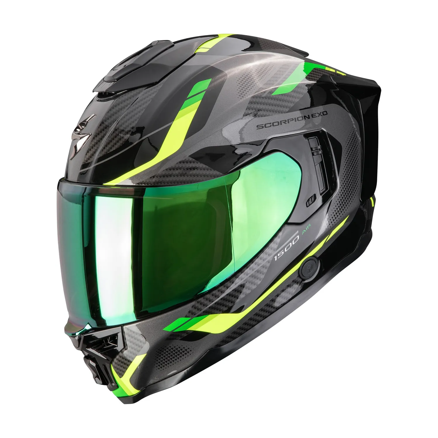SCORPION Helmet EXO-1500 AIR SLEEK Black-Green