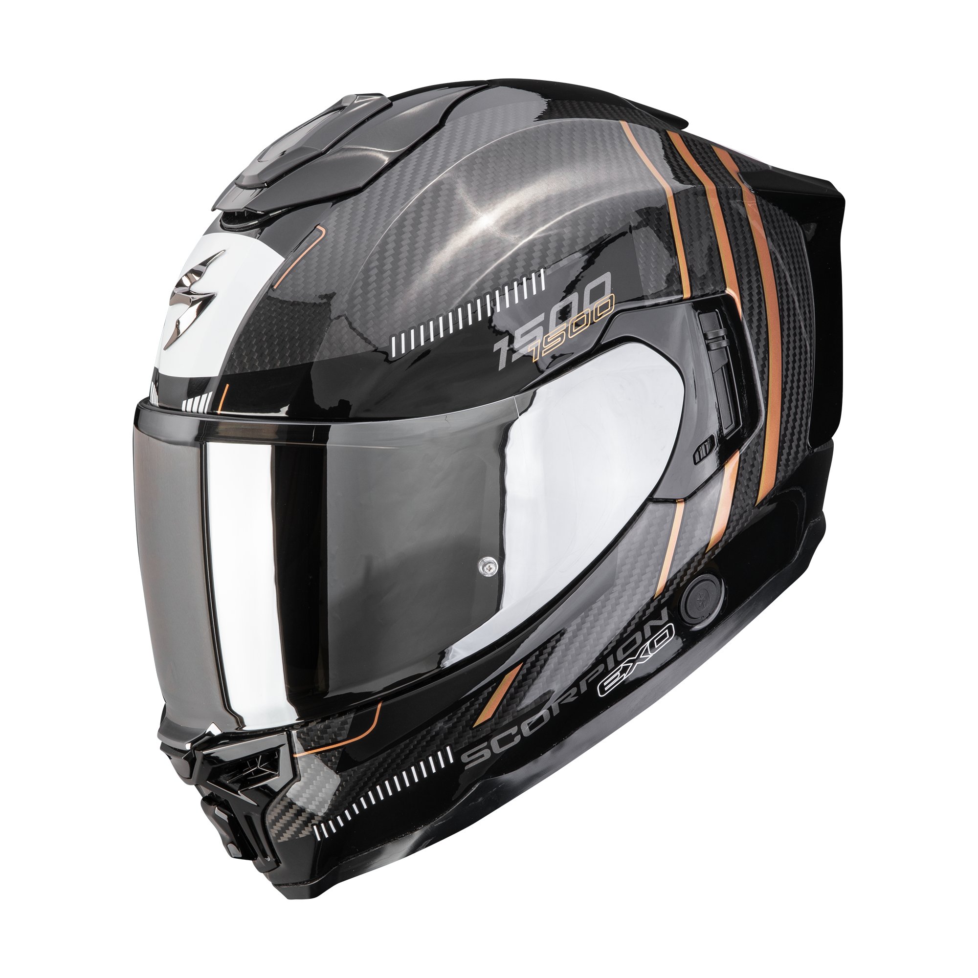 SCORPION Helmet EXO-1500 CARBON AIR ZITY Black-Copper