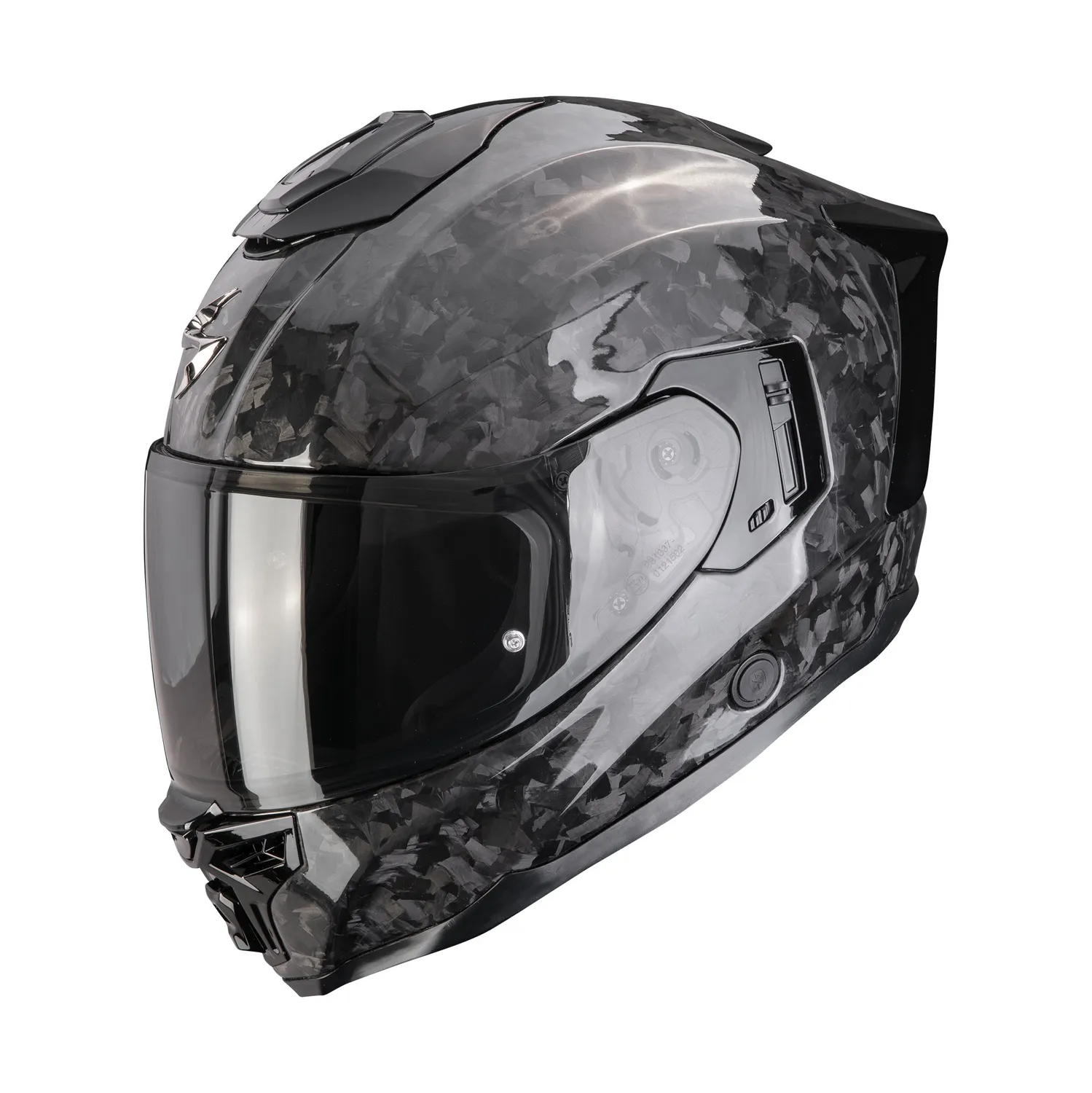 SCORPION Helmet EXO-1500 ONYX CARBON AIR SOLID Black