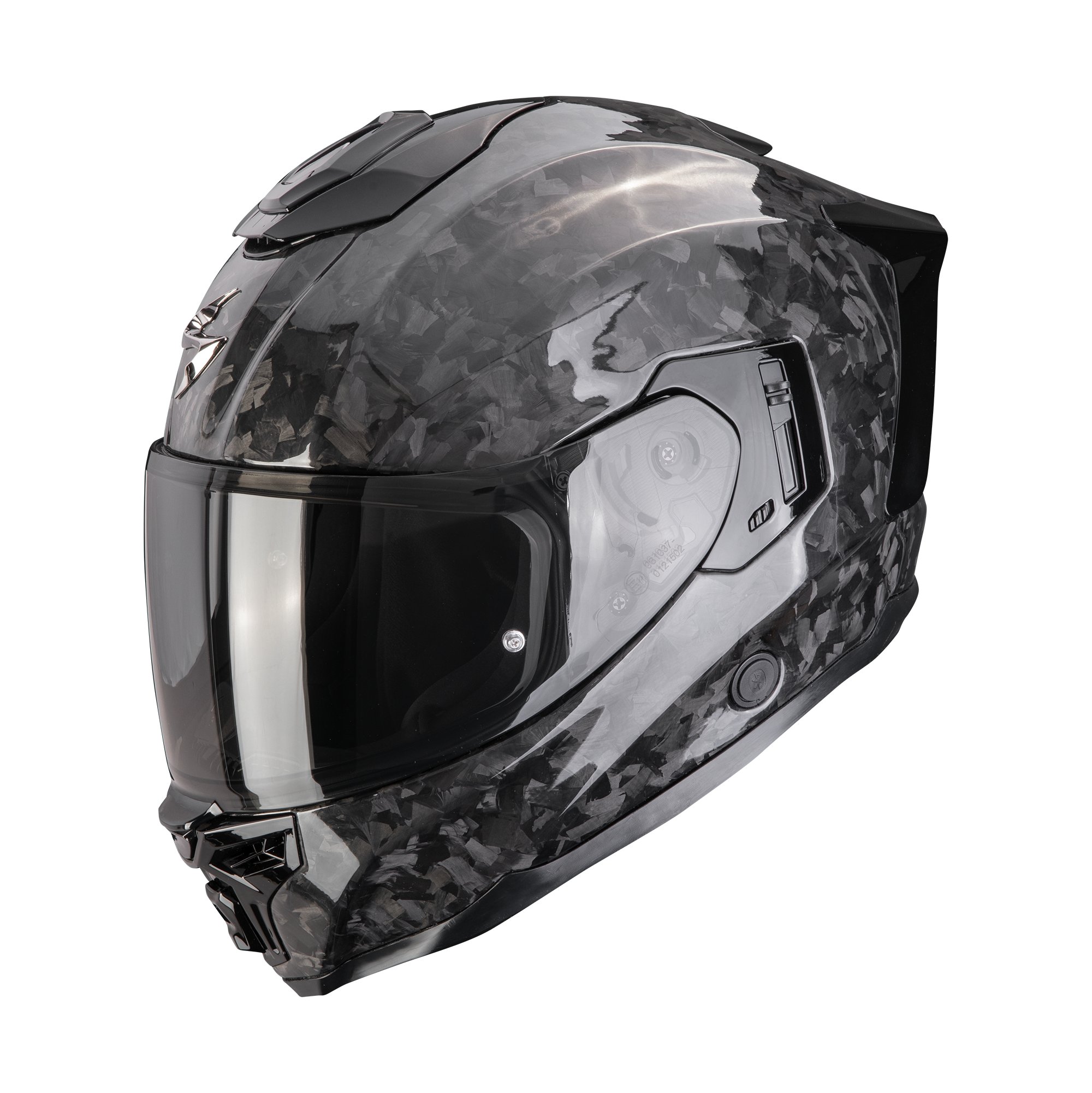 SCORPION Helmet EXO-1500 ONYX CARBON AIR SOLID Black