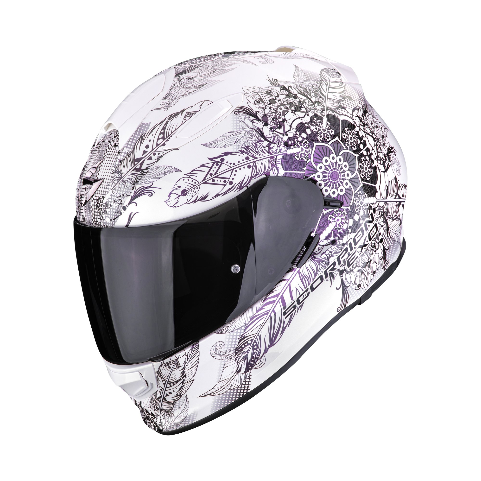 SCORPION Helmet EXO-491 DREAM White-Chameleon