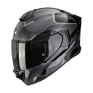 SCORPION Helmet EXO-530 AIR CLIP Silver-Black