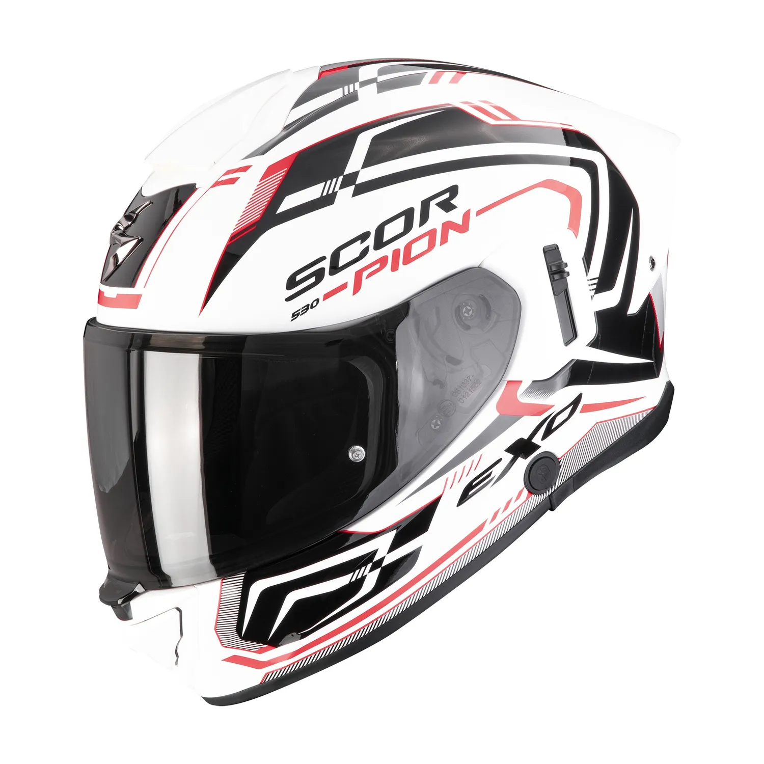 SCORPION Helmet EXO-530 AIR SLOPE White-Black-Red