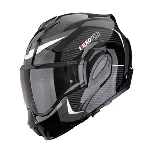 SCORPION Helmet EXO-TECH EVO PRO ACUTI Black-Silver
