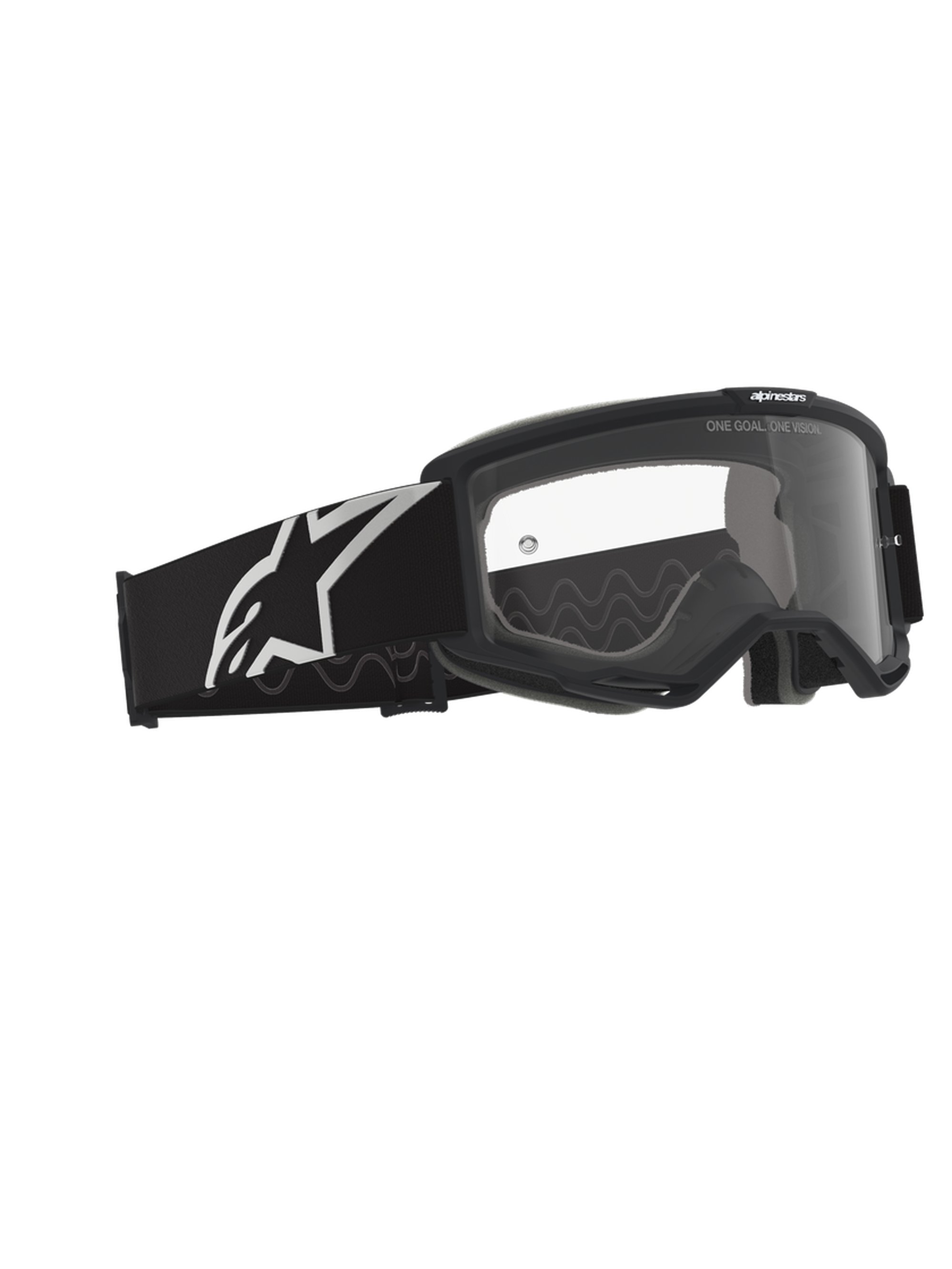 Alpinestars Goggle Vision OTG Svart/Grå Klar