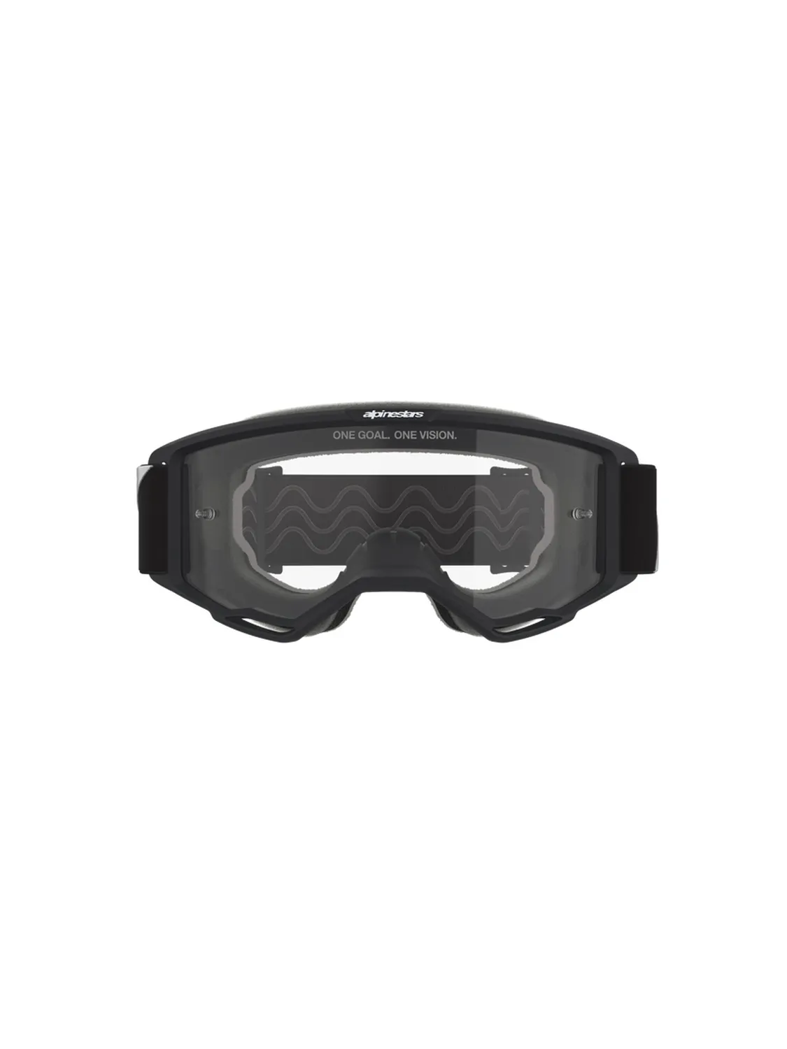 Alpinestars Goggle Vision OTG Svart/Grå Klar