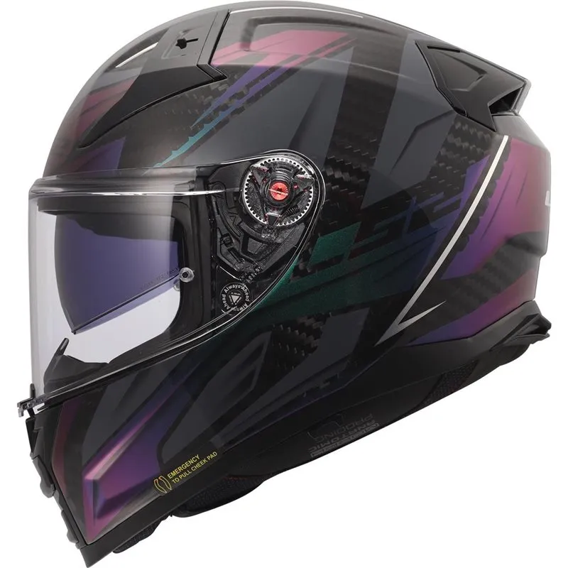 Hjälm Ls2 Ff811 Vector Ii Carbon Savage Kameleont