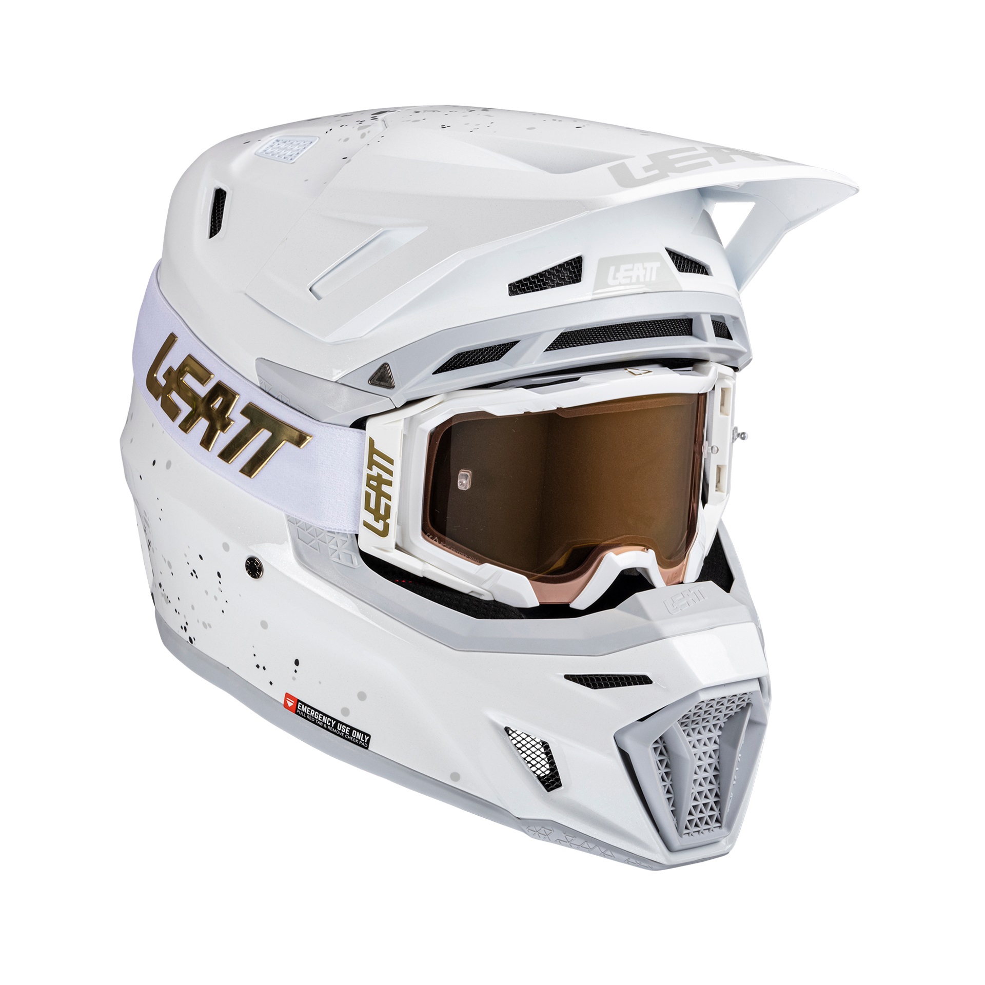 Leatt Helmet Kit Moto 8.5 V25 White