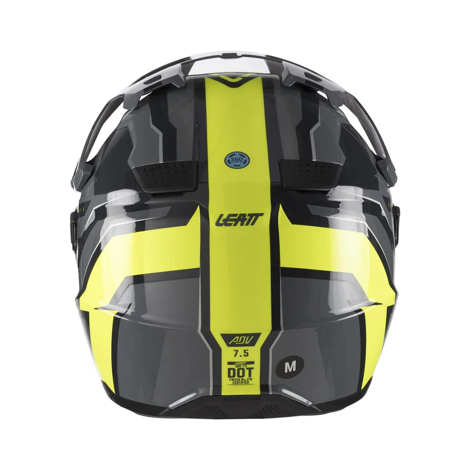Leatt Hjälm + Goggles ADV 7.5 Hi-Viz Gul