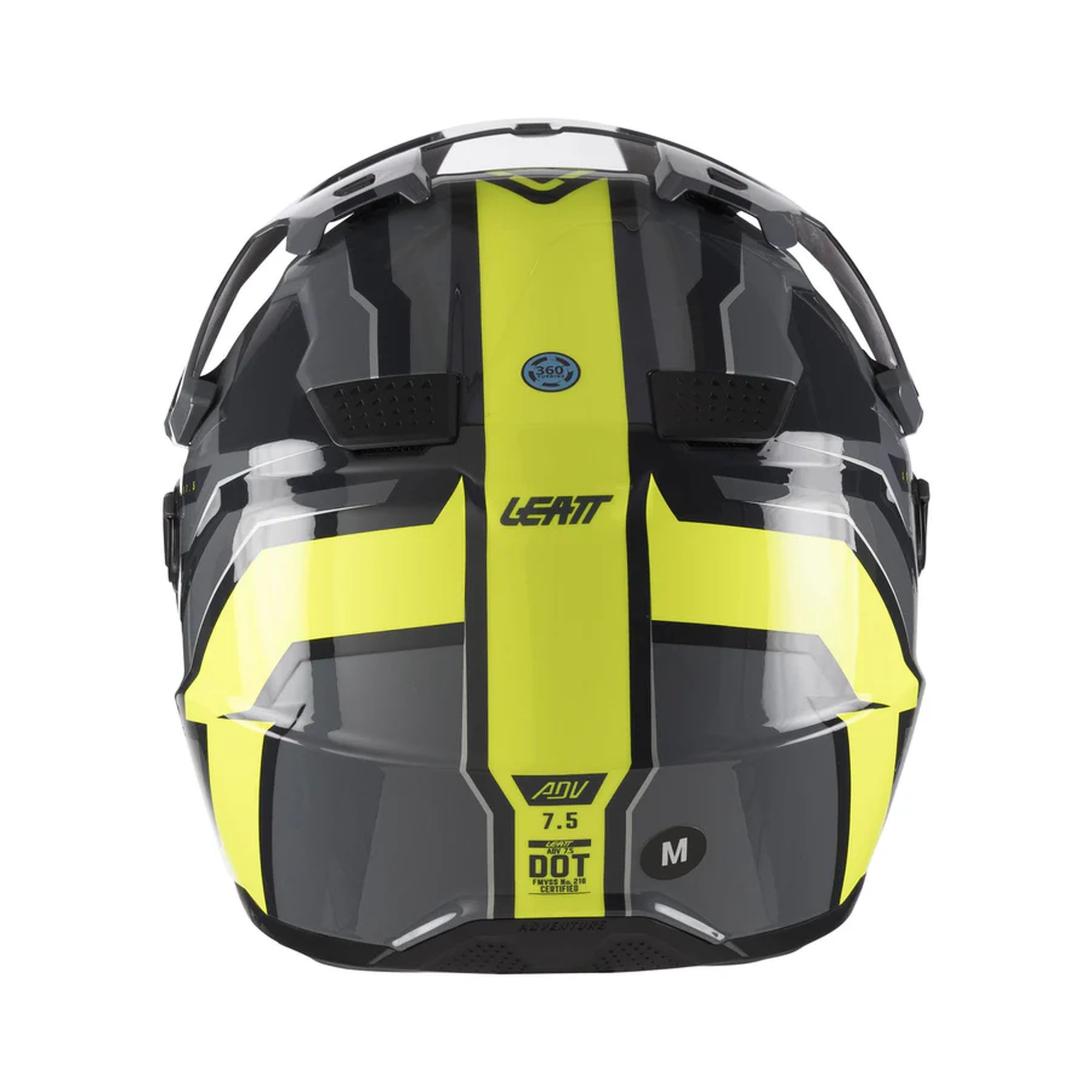 Leatt Hjälm + Goggles ADV 7.5 Hi-Viz Gul